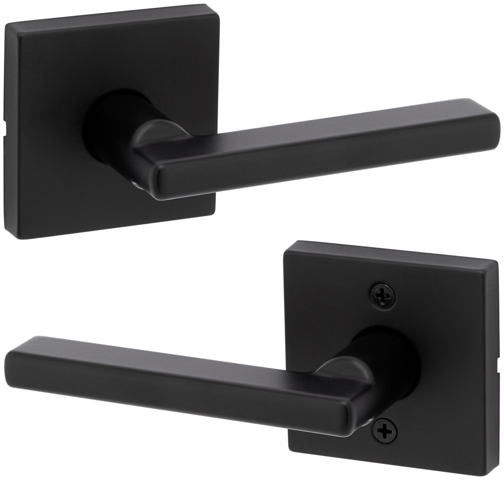 Kwikset 720HFLSQT-26D Halifax Lever with Square Rose Passage Door